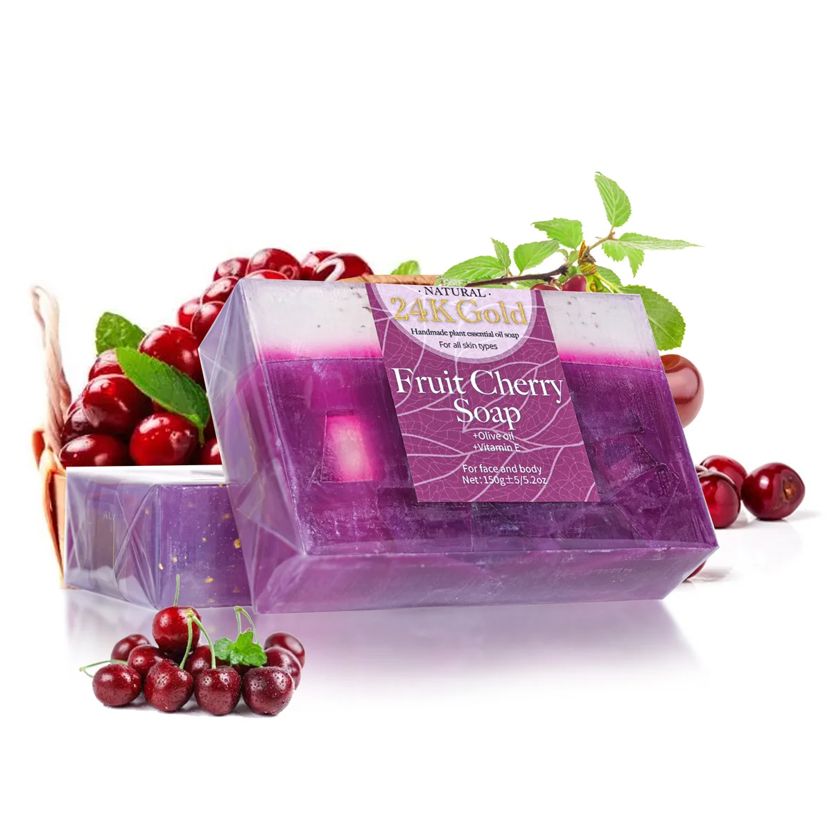 Cherry Soap Bar